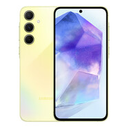 三星（SAMSUNG）Galaxy A55 AI美顏人像自拍夜拍5G雙卡機(jī) 6.6英寸超生動色彩大屏 獵戶座處理器 大電池手機(jī) 檸柚黃 12G+256G