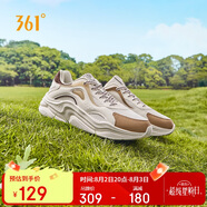 361°361°運(yùn)動鞋云舒5夏季跑鞋透氣網(wǎng)面戶外休閑老爹鞋男672516701-3