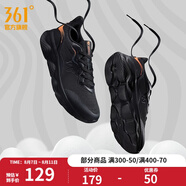 361度運動(dòng)鞋男鞋【棉云】春夏季新款NFO2.0科技前掌輕彈透氣跑步鞋 曜石黑/唐朝紅 40