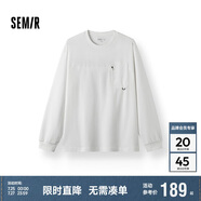 森馬（Semir）[商場(chǎng)同款]XCNSPACE航天合作系列T恤男涼感2025秋裝101525101102