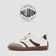 帕拉丁PALLADIUM 檀健次推薦款-夏季休閑鞋時(shí)尚潮流低幫圓頭男女款板鞋 米白色 36