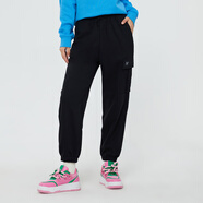 美特斯邦威休閑褲男秋季新款運動(dòng)潮流直筒褲子男舒適休閑-不參與買(mǎi)免活動(dòng) X款-影黑-女款 L 男175女165