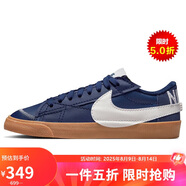 耐克NIKE男板鞋緩震透BLAZER LOW運動鞋DR9865-400深藏青44