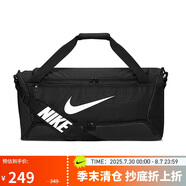 耐克（NIKE）男女訓練包 斜挎包單肩包手提包拎包旅行包DH7710-010 黑