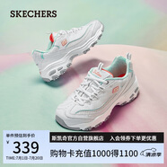 斯凱奇（Skechers）小白熊女鞋夏季厚底百搭老爹鞋透氣熊貓鞋休閑運動(dòng)鞋99999863