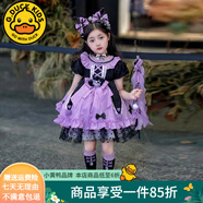 G.DUCKKIDS庫洛米衣服女童兒童連衣裙夏季洛麗塔公主裙生日裙子春秋圣誕服裝 228款裙子+項鏈發(fā)箍襪子 150 建議身高140-150cm11-12歲