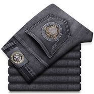 VERSACE JEANS COUTURE范思哲四季款新款美杜莎彈力小腳褲長(cháng)褲 221* 34