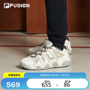FILA FUSION斐樂潮牌男鞋復古籃球鞋冬季運動鞋
