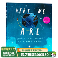我們?cè)谶@里 英文原版繪本 Here We Are 一位父親的地球生活筆記 Oliver Jeffers 著作 寶寶幼兒童生活體驗(yàn) 親子早教啟蒙英語(yǔ)讀物本