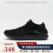 耐克（NIKE）Nike男鞋F(xiàn)REE RN黑白赤足休閑鞋飛線網(wǎng)面灰黑色跑步鞋942838 942838-002 43