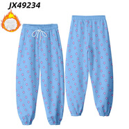 鳴海弦喬尼喬斯達(dá)同款衛(wèi)衣 JOJO的奇妙冒險周邊衣服飆馬野郎cos連帽長袖 長褲 加絨 均碼 童裝100-160 （備注碼數(shù)）