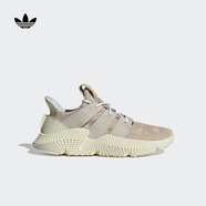 adidas「恐懼鯊魚(yú)」PROPHERE經(jīng)典運動(dòng)老爹鞋男女阿迪達斯三葉草 魔力淺褐/清澈棕/白色  42