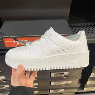 耐克（NIKE）女鞋2025夏季新款運(yùn)動鞋AF1空軍一號厚底增高低幫板鞋休閑鞋 AR5339-100白色 40.5