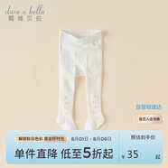 戴維貝拉春裝兒童連褲襪嬰兒女寶寶洋氣打底褲彈力襪柔軟