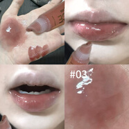 HER ORANGE果韻輕漾潤透唇彩滋潤水光鏡面唇釉嘟嘟唇素顏顯白口紅 03#美式白開水