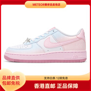 耐克（NIKE）【定制球鞋】簡(jiǎn)約清新少女百搭防滑低幫兒童板鞋 粉紅色 35.5