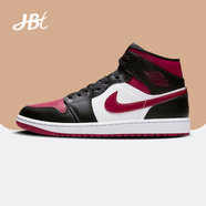 耐克（NIKE）【潮】Air Jordan aj1男鞋中高幫休閑運動(dòng)透氣舒適籃球鞋 554724-066 黑紅腳趾 41