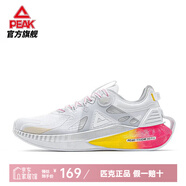 匹克（PEAK）態(tài)極跑步鞋女太極3.0pro輕量化零感4.0跑鞋軟底回彈男情侶運動鞋 大白/熒光玫紅(3.0pro) 35