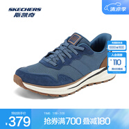 斯凱奇（Skechers）男士復(fù)古慢跑鞋211069 藍色/BLU 39.5