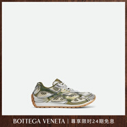 BOTTEGA VENETA[禮物]葆蝶家男女同款ORBIT運(yùn)動(dòng)鞋bv鞋 泥土棕/白色-男款偏小,建議拍大一碼 42