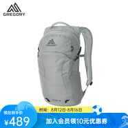 GREGORY格里高利 NANO蜂鳥(niǎo) 男女旅行戶外徒步背包登山包通勤雙肩背包18L 18L-銀綠色