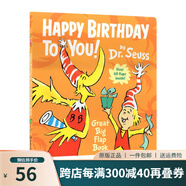 #英文原版紙板書 Fox in Socks Dr Seuss's 蘇斯博士啟蒙 兒童顏色認知繪本 綠山墻 Happy Birthday to You! 大開