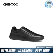 健樂(lè)士（GEOX）男鞋2024秋季新款板鞋小白鞋舒適休閑鞋男U455WD 黑色C9997 40