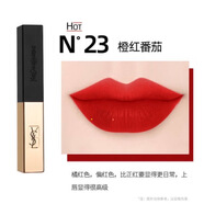 圣羅蘭（YSL）口紅小金條1966/21/23小黑條314/302迷你中小樣試用 圣羅蘭YSL口紅小金條23橙紅番茄 中小樣1.2g