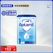 愛(ài)他美（Aptamil）英國(guó)經(jīng)典版嬰兒配方奶粉1段（0-6個(gè)月）易樂(lè)罐800g