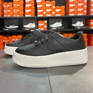 耐克（NIKE）休閑鞋女鞋夏季新款運(yùn)動(dòng)鞋AF1空軍一號(hào)厚底增高板鞋AR5339-002 AR5339-002黑色 35.5