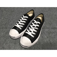 匡威（Converse）【專柜實(shí)貨現(xiàn)拍】新版經(jīng)典款皮質(zhì)開(kāi)口笑164225164224官方旗艦正品 黑色101503C 35