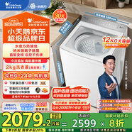 小天鵝（LittleSwan）波輪洗衣機全自動 12公斤大容量 小烏梅輕奢版【TB12VE20DW】水魔方防纏繞 家電國家補貼20%