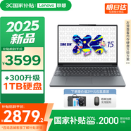 聯(lián)想小新 15 2025補貼超輕薄筆記本電腦學生設計辦公本 SE可選 Pro16/14咨詢客服購買 13代i5 16G 512G｜SE 國家補貼20% 高色域