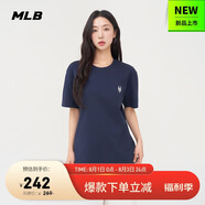 MLB短袖T恤男女時(shí)尚夏季休閑經(jīng)典純色圓領(lǐng)25新款3ATSB0153-09NYS-L