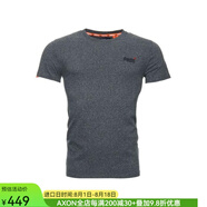 superdry極度干燥男士純色短袖T恤夏季清涼休閑上衣11147079 Blue L