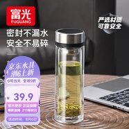 富光雙層玻璃杯 茶水分離泡茶杯 高硼硅水杯子辦公商務(wù)車(chē)載男女士