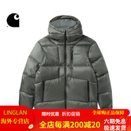 Carhartt卡哈特CarharttWIP外套男裝秋冬經(jīng)典LOGO字母刺繡多口袋銜縫卡哈特 CCD_炭灰色 M