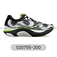 索康尼（SAUCONY）EndorphinPro啡鵬3碳板運動鞋男女專業(yè)馬拉松跑鞋官方旗艦正品 白黑綠-200【熊貓配色】  41