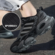 阿迪達斯 （adidas）跑鞋男鞋 25夏季新款CLIMACOOL VENTO 3.0清風鞋BOOST中底跑步鞋 黑/黑武士/清風科技 40
