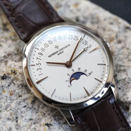 江詩(shī)丹頓（Vacheron Constantin）瑞士手表傳承系列機械男表4010U-000G-B330 中秋節禮物