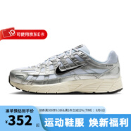 耐克（NIKE）男鞋P-6000男子運(yùn)動(dòng)鞋夏季復(fù)古跑鞋風(fēng)透氣輕便緩震休閑鞋 CD6404-105 42