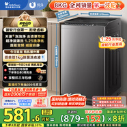 小天鵝（LittleSwan）波輪洗衣機全自動(dòng) 8公斤 一級能效 除菌螨 家電國家補貼20% 【TB80V26DT】 宿舍租房神器 以舊換新