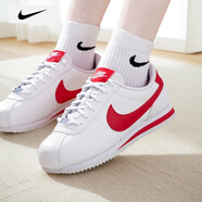 耐克（NIKE）女鞋 25夏季新款運(yùn)動鞋時尚球鞋低幫休閑鞋大童透氣耐磨板鞋子女 【千禧風(fēng)Y2K】101-白色紅勾/曬圖退10 37.5 （內(nèi)長235mm左右）