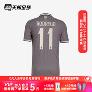 阿迪達(dá)斯（adidas）天朗足球阿迪達(dá)斯皇馬24/25賽季第二客場(chǎng)球員版球衣足球服IY1761 羅德里戈11號(hào) S
