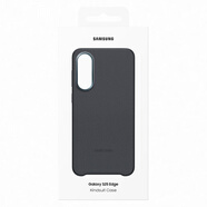三星 Samsung S25 Edge原裝環(huán)保生態(tài)皮保護殼 手機殼 皮套 外殼 安全防護 時尚美觀 黑色