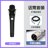 E300電容麥克風(fēng)直播臺式電腦游戲語(yǔ)音主播K歌喊麥創(chuàng  )新5.1聊天話(huà)筒 【48V款】話(huà)筒 需搭配48V設備用