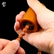 山中玉文玩刷子豬鬃納米刷軟硬毛金剛菩提橄欖核桃保養(yǎng)清理工具 圓筒硬豬鬃刷