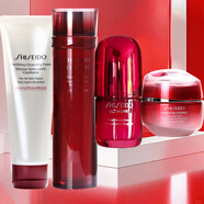 資生堂（Shiseido）【生日禮物送女友老婆】悅薇水乳護膚化妝品 紅腰子4件（潔面+水+精華+霜）