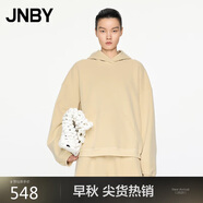 JNBY【商場(chǎng)同款】24冬新品衛(wèi)衣寬松戴帽領(lǐng)5O0410810 789/灰菊黃 XS