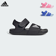 阿迪達斯（adidas）兒童涼鞋夏季男女大小童沙灘鞋 GW0344黑 3/35碼/215mm 